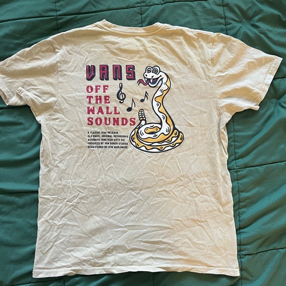 VANS OFF THE WALL SOUNDS SNAKE TSHIRT - Picture 4 of 6